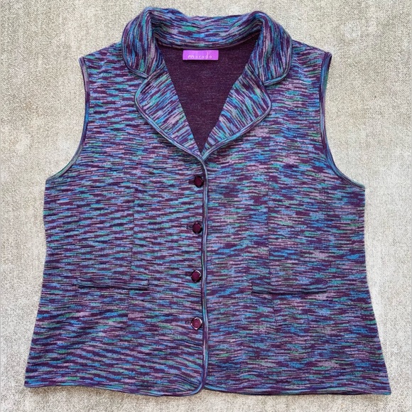 Vintage Collared Sweater Vest - Picture 6 of 8
